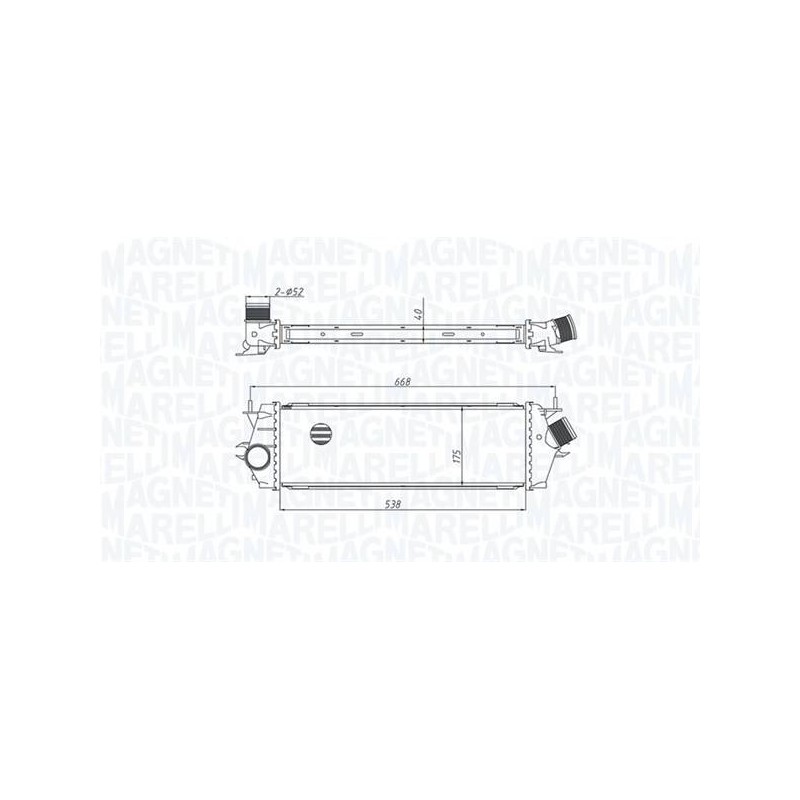 INTERCOOLER TRAFIC II 2.0 DCI 115
