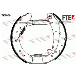 KIT DE FREIN A TAMBOUR