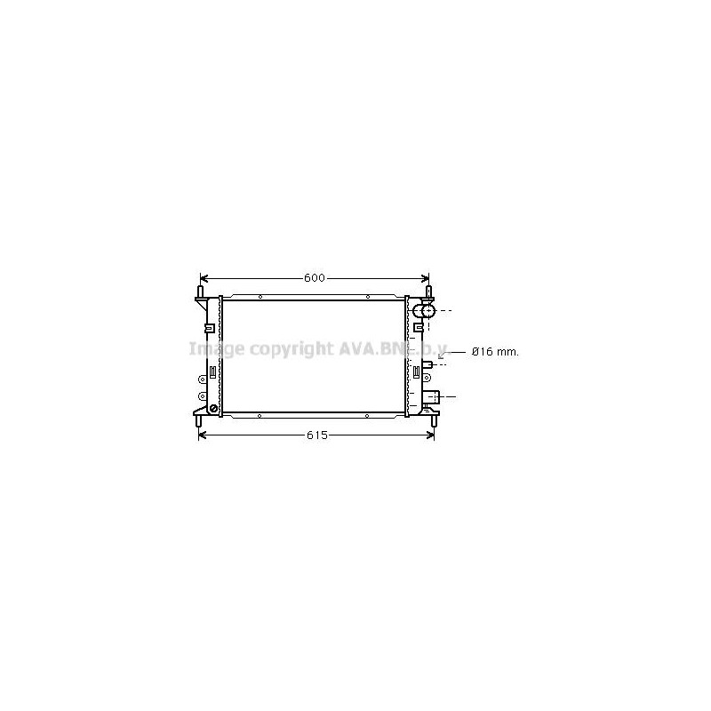 RAD EAU-VL/VUL- FORD- PRE