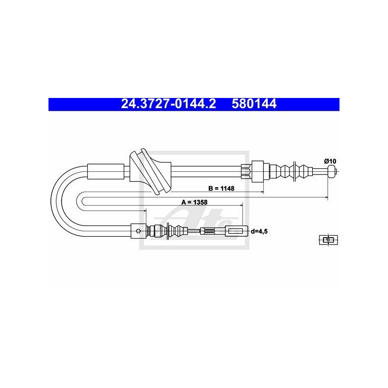 CABLE DE FREIN A MAIN