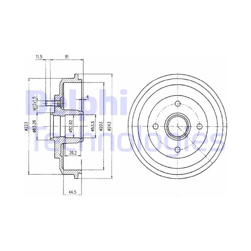 TAMBOUR DE FREIN