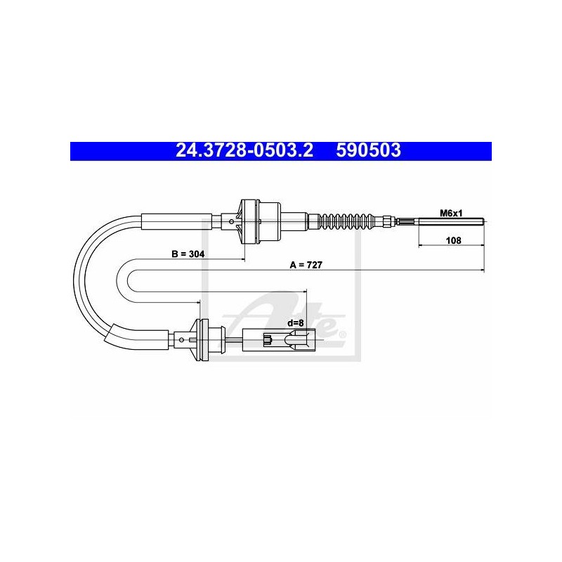 CABLE D EMBRAYAGE