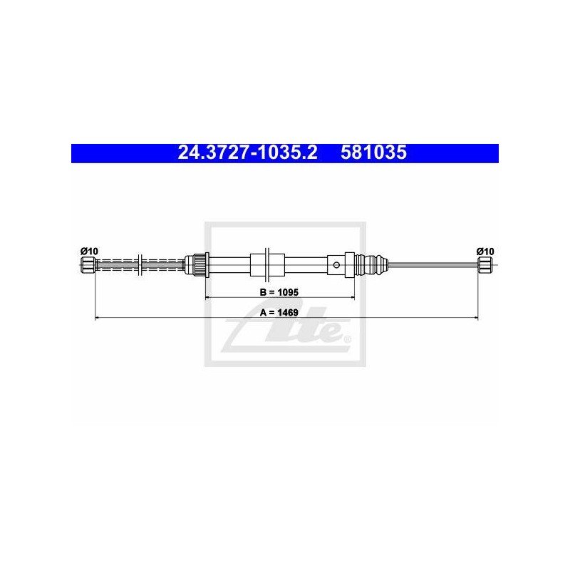 CABLE DE FREIN A MAIN