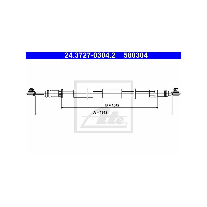 CABLE DE FREIN A MAIN