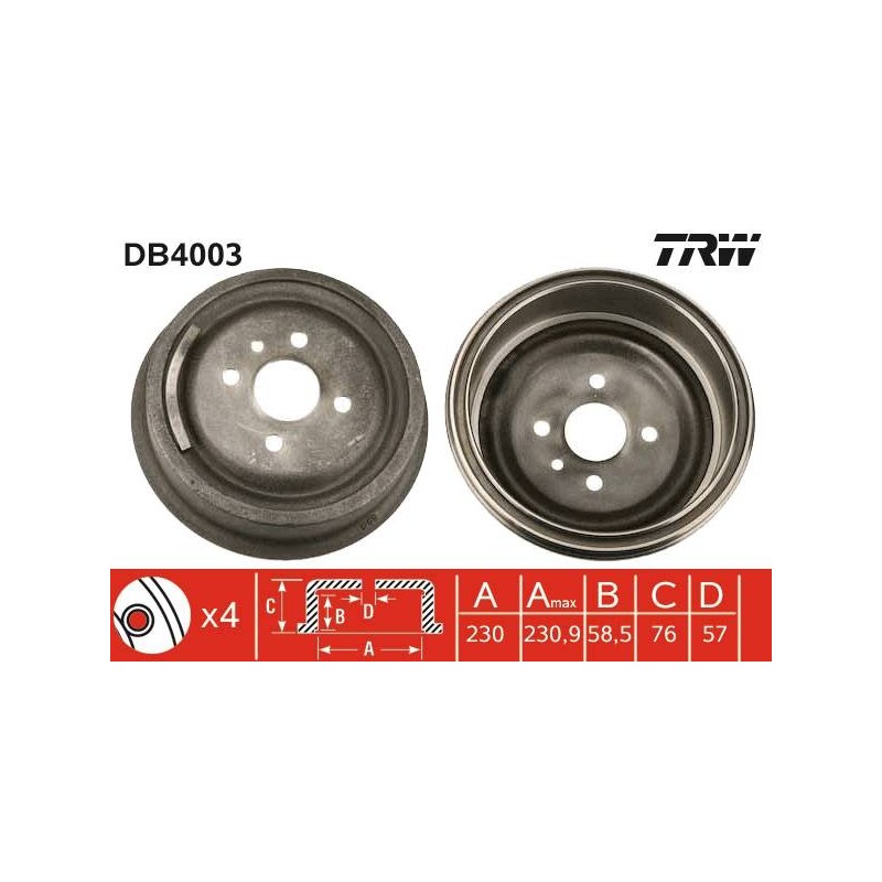 TAMBOUR DE FREIN