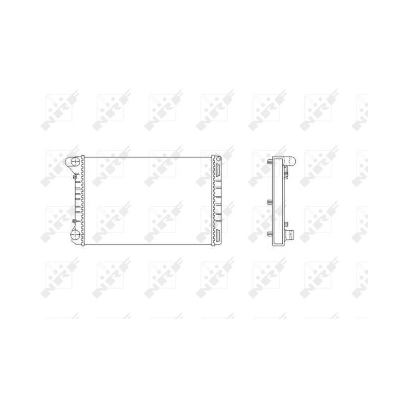 RAD FIAT PUNTO 1.9D 00- RADIATORS A