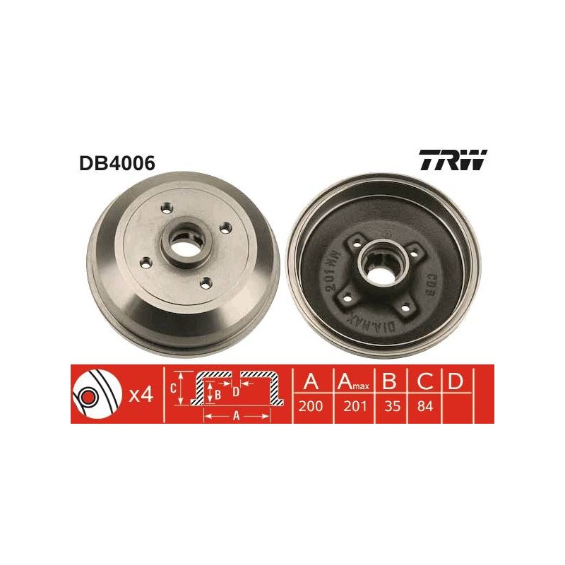 TAMBOUR DE FREIN