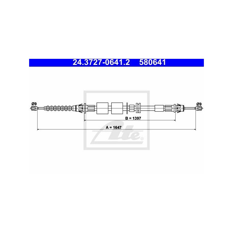 CABLE DE FREIN A MAIN