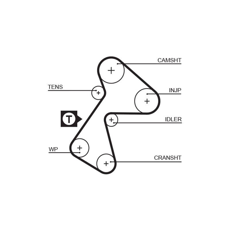 COURROIE DISTRIBUTION