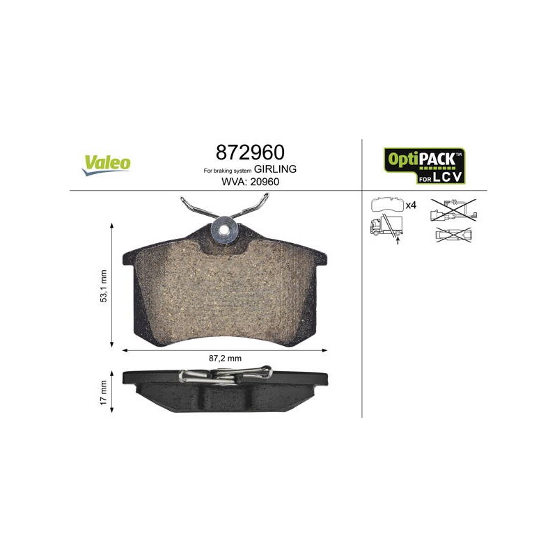 OPTIPACK POUR LCV PEUGEOT PARTNER