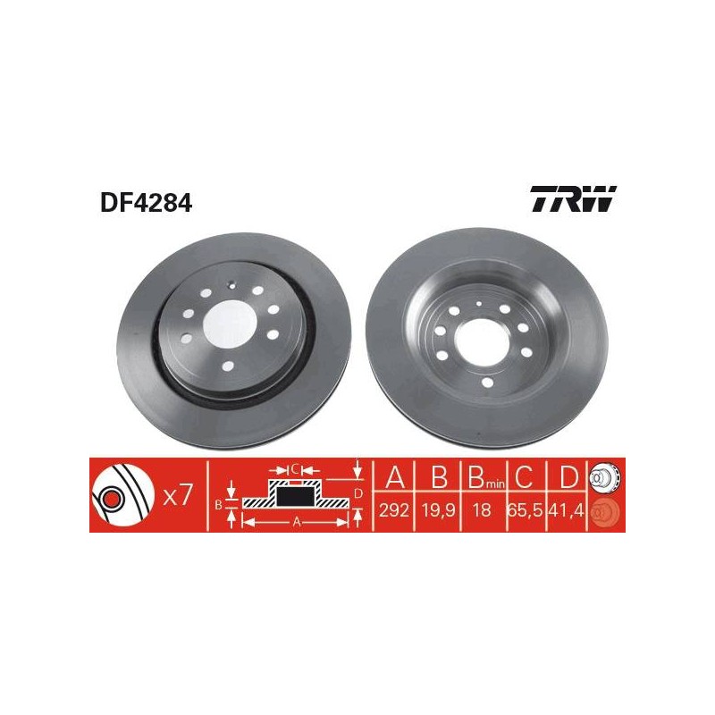 PAIRE DE DISQUES