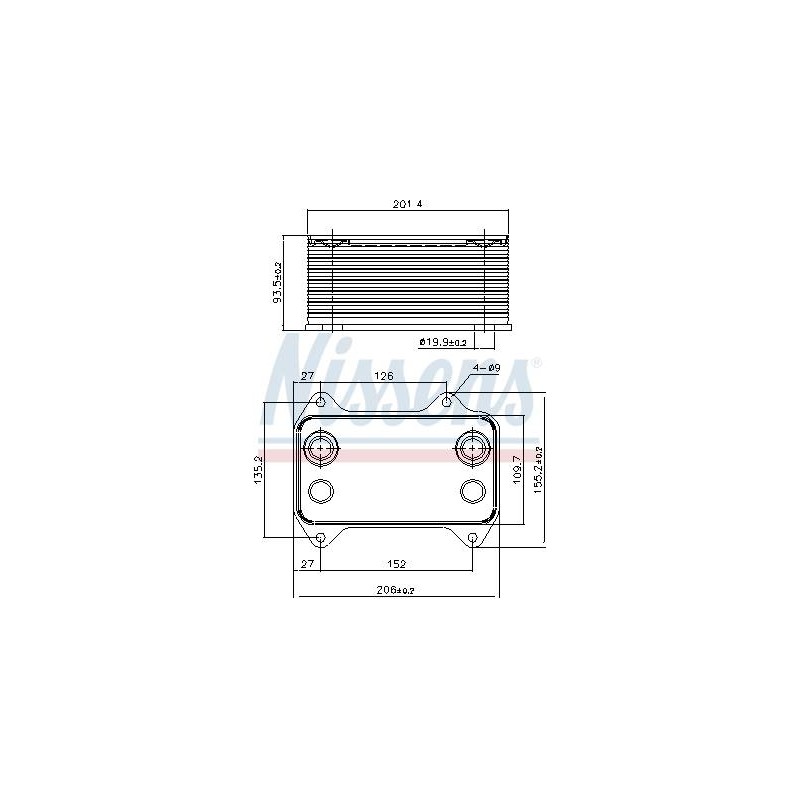 RAD.HUILE DAF CF SERIES (2000) CF 8