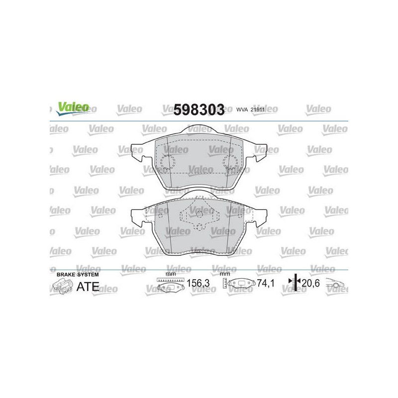 PLAQ FREIN AUDI A3. TT. VW GOLF IV