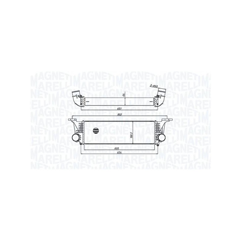 INTERCOOLER IVECO DAILY V 35C13K