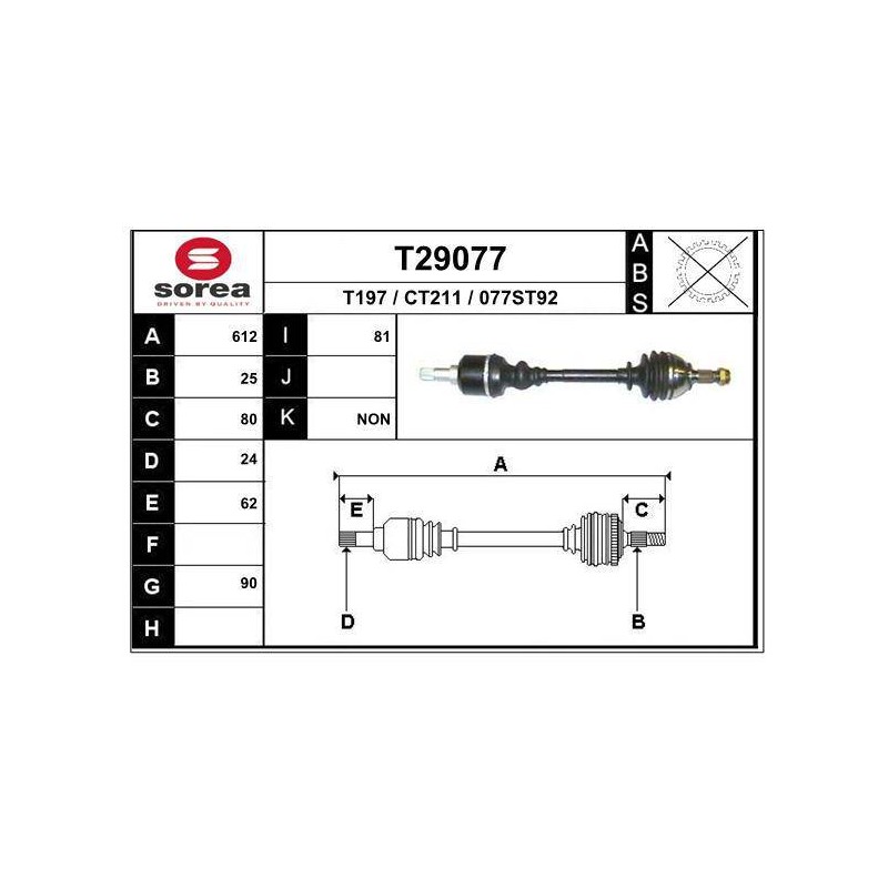 TRANSMISSION / XANTIA TD
