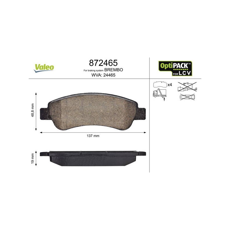 OPTIPACK POUR LCV CITROEN JUMPER I