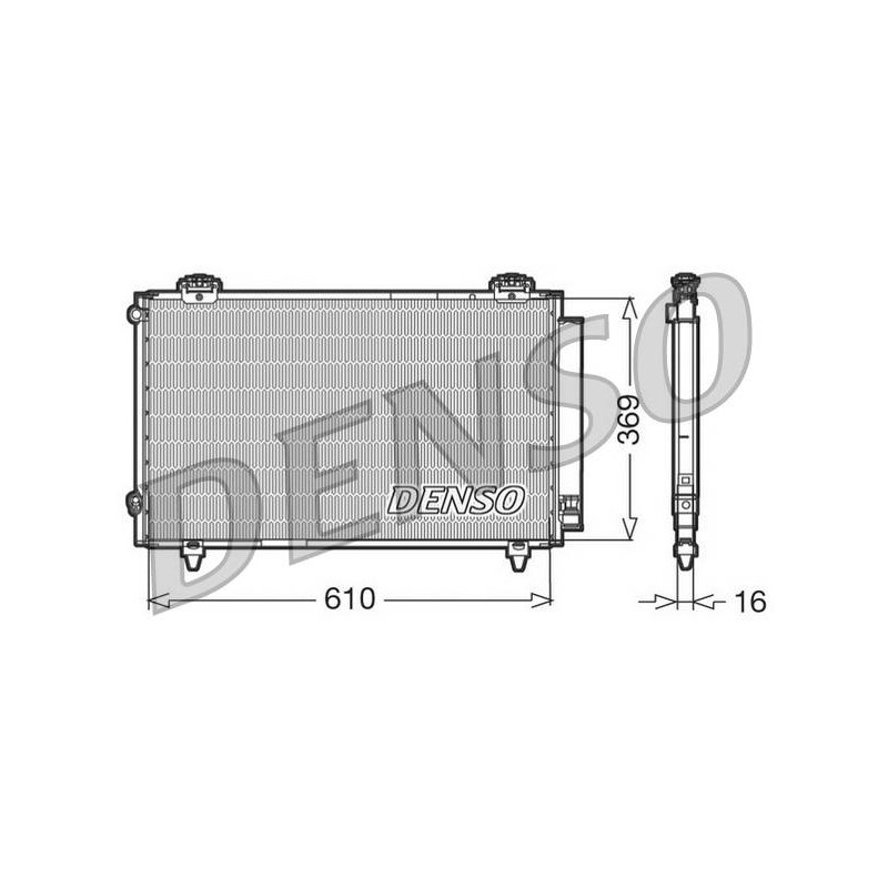 CONDENSEUR TOY COROLLA/COROLLA VERS