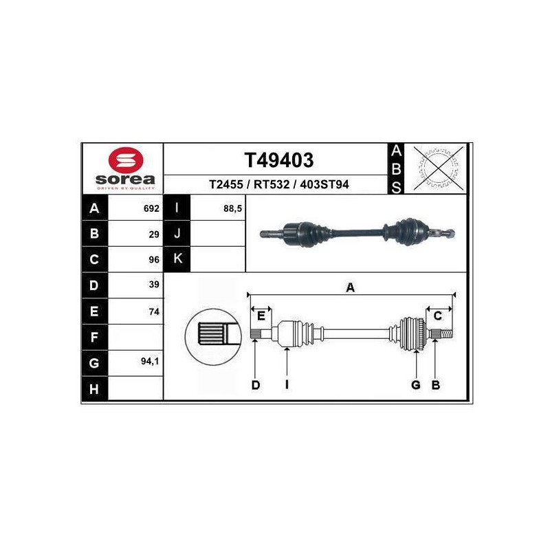 TRANSMISSION / TRAFIC III MANU 1.6
