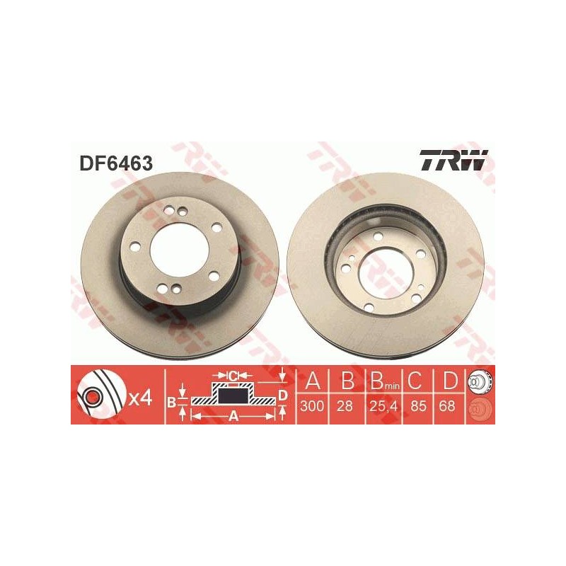 PAIRE DE DISQUES
