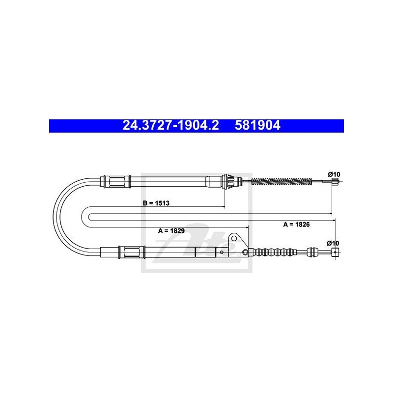 CABLE DE FREIN A MAIN