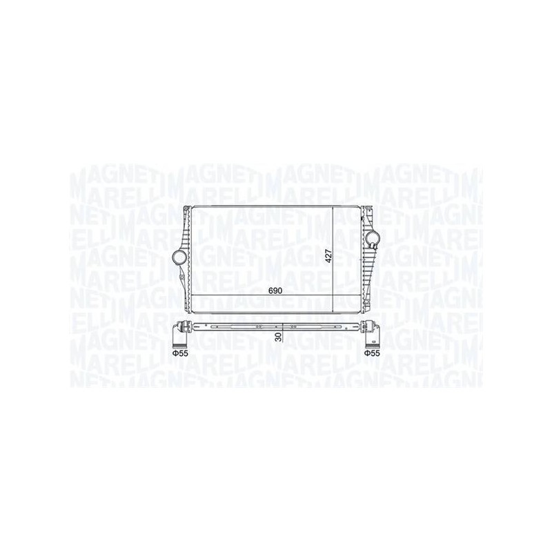 INTERCOOLER VOLVO XC90 I D5 AWD