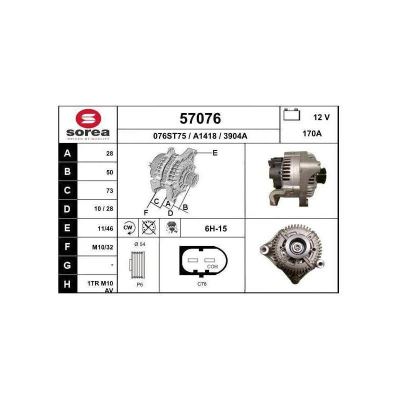 ALTERNATEUR VL / SERIE 5 - 530 D