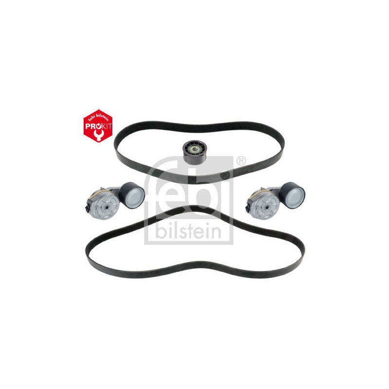 KIT COURROIES TRAPEZOIDALES A NERVU