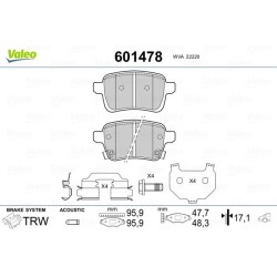 PLAQ FR OPEL ADAM / CORSA E AR