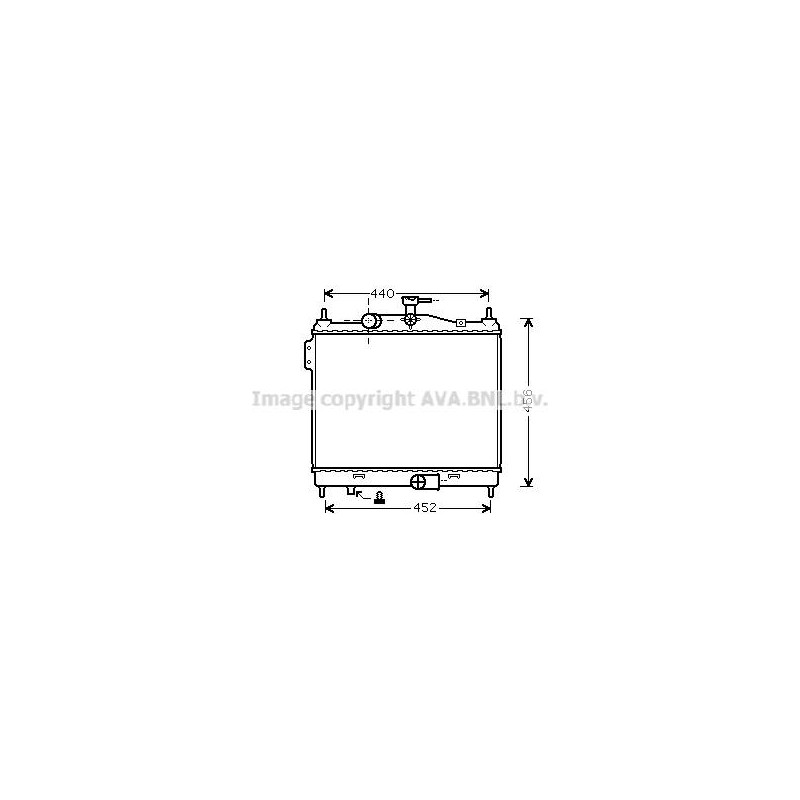 RAD EAU-VL/VUL- HYUNDAI- PRE