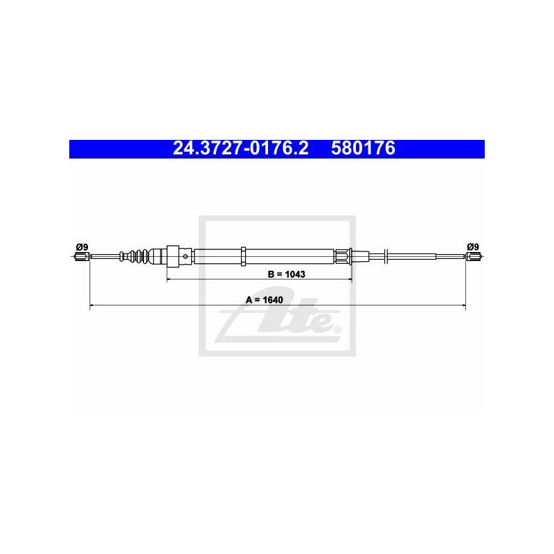 CABLE DE FREIN A MAIN