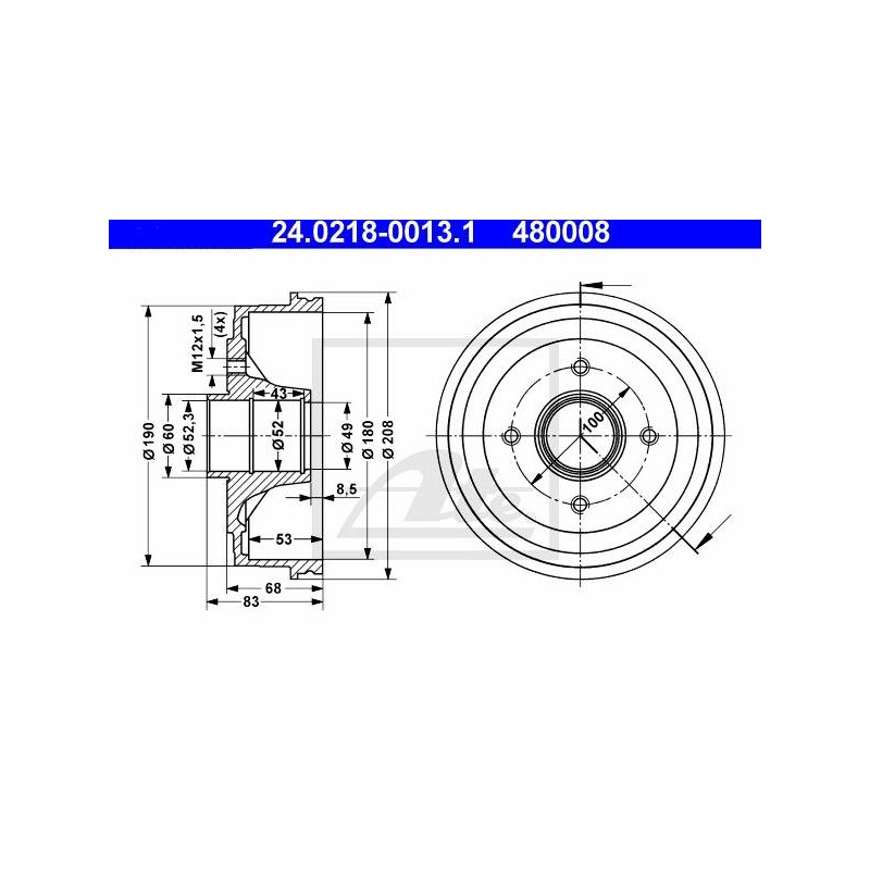 TAMBOUR PRIX UNITAIRE