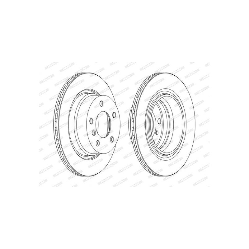 DISQUES DE FREIN VL (2P.)