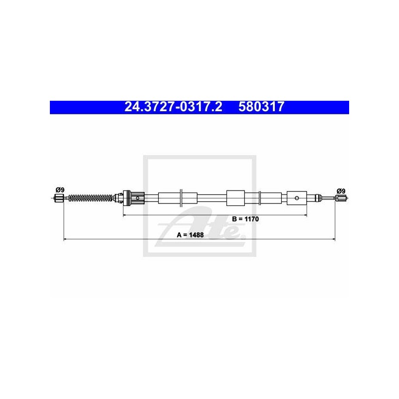 CABLE DE FREIN A MAIN