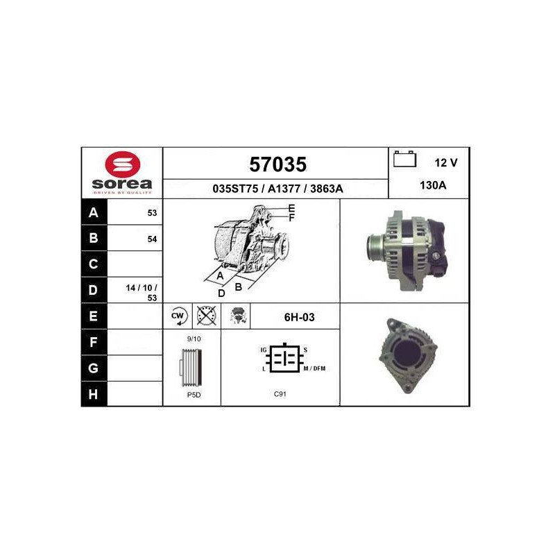 ALTERNATEUR VL / RAV 4 - 2.0 D4D