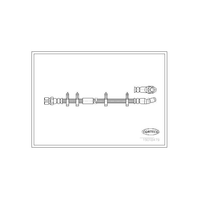FLEXIBLE DE FREIN FIAT 131. 238-