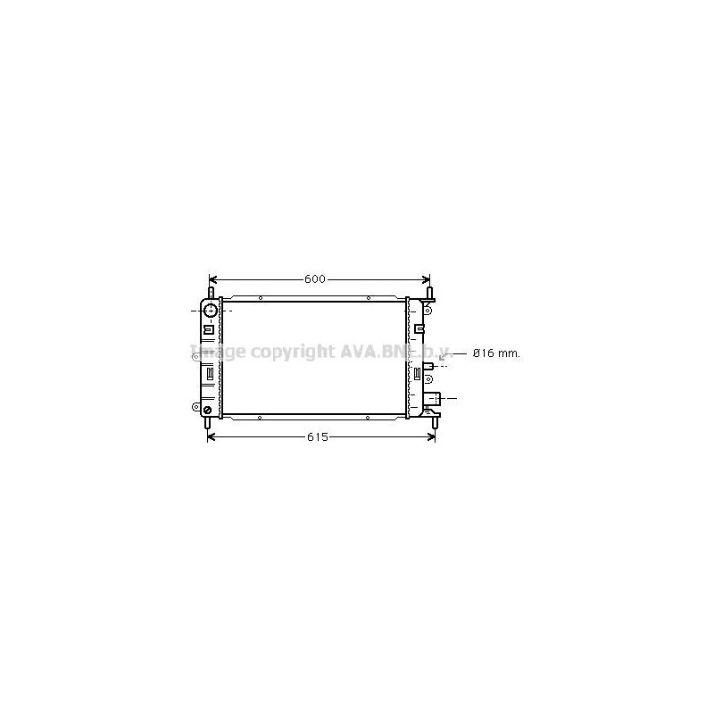RAD EAU-VL/VUL- FORD- PRE