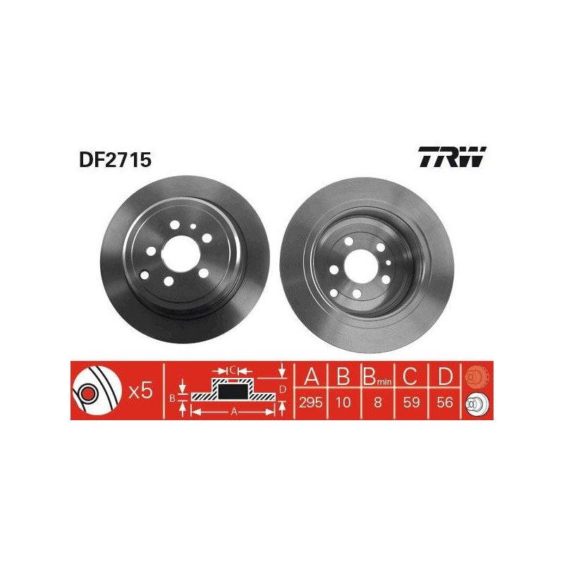 PAIRE DE DISQUES