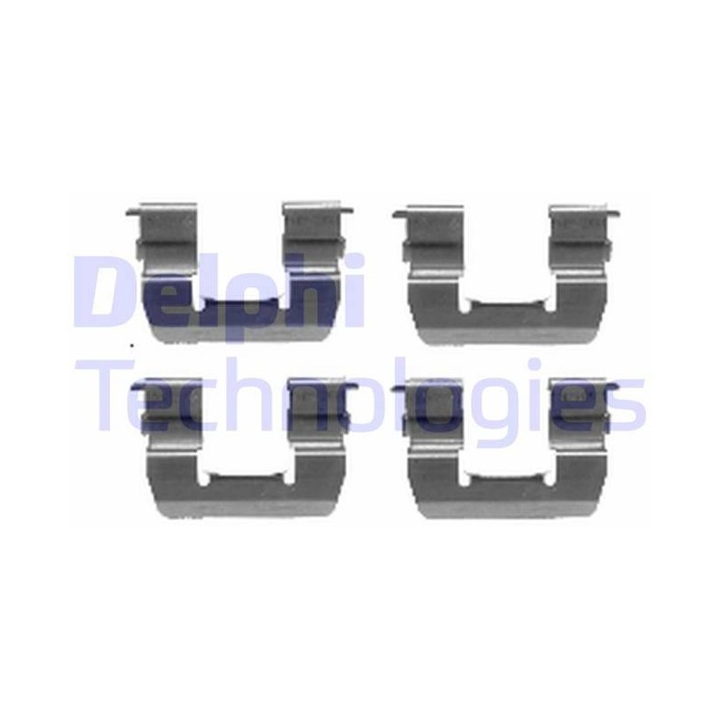 KIT ACCESSOIRES PLAQUETTES DE FREIN