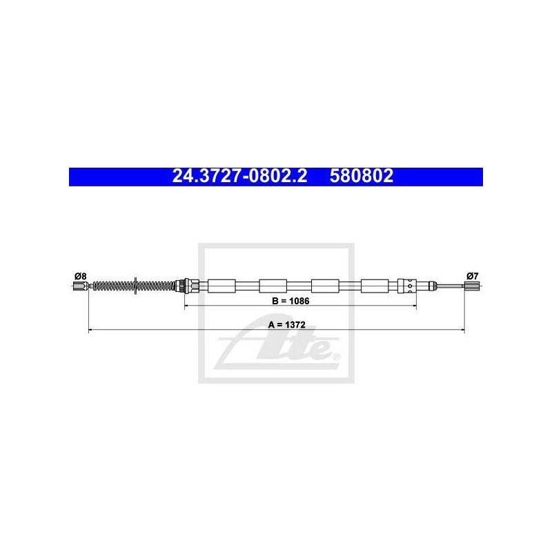 CABLE DE FREIN A MAIN