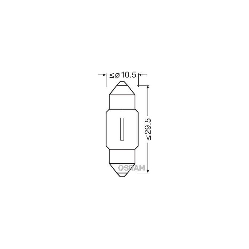 Ampoule d'éclaireur de plafonnier
