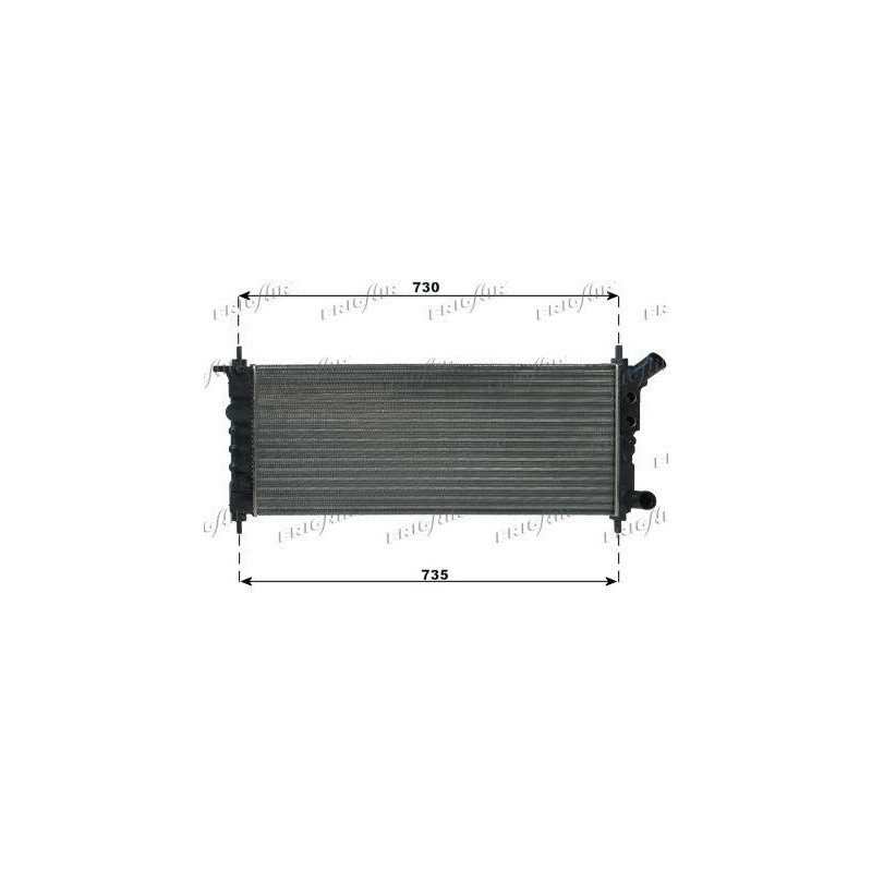 RAD. OPEL CORSA B 1.0/1.2 A/C 97