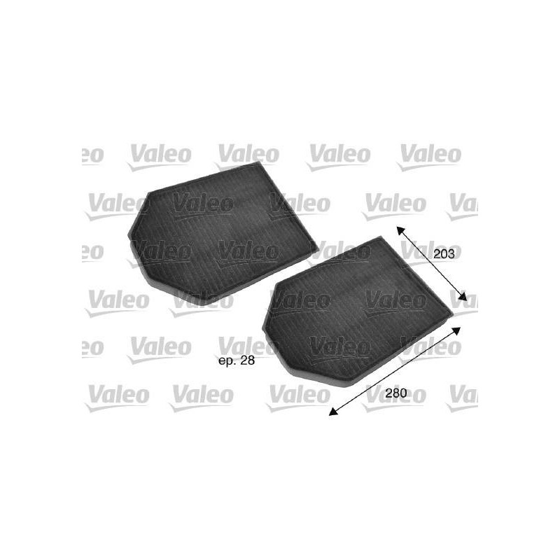 FILTRE HAB (X2) AUDI A8 (CA)