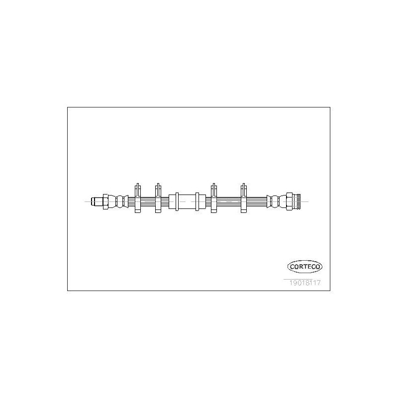 FLEXIBLE DE FREIN FIAT 131