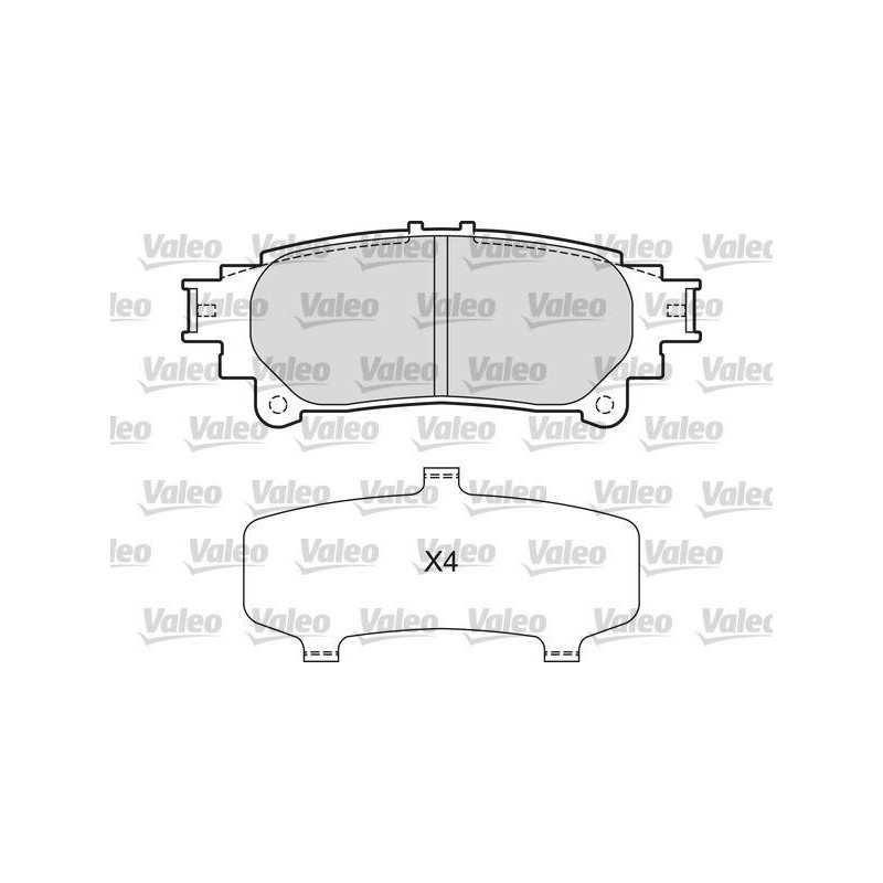 BRAKE PADS LEXUS RX III RR