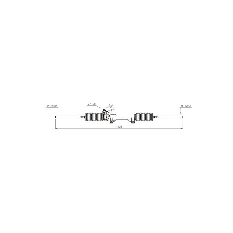 CREMAILLERE REMAN PEUGEOT.CITROEN