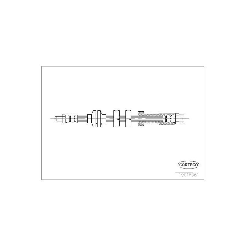 FLEXIBLE DE FREIN FIAT-FIAT L.T.