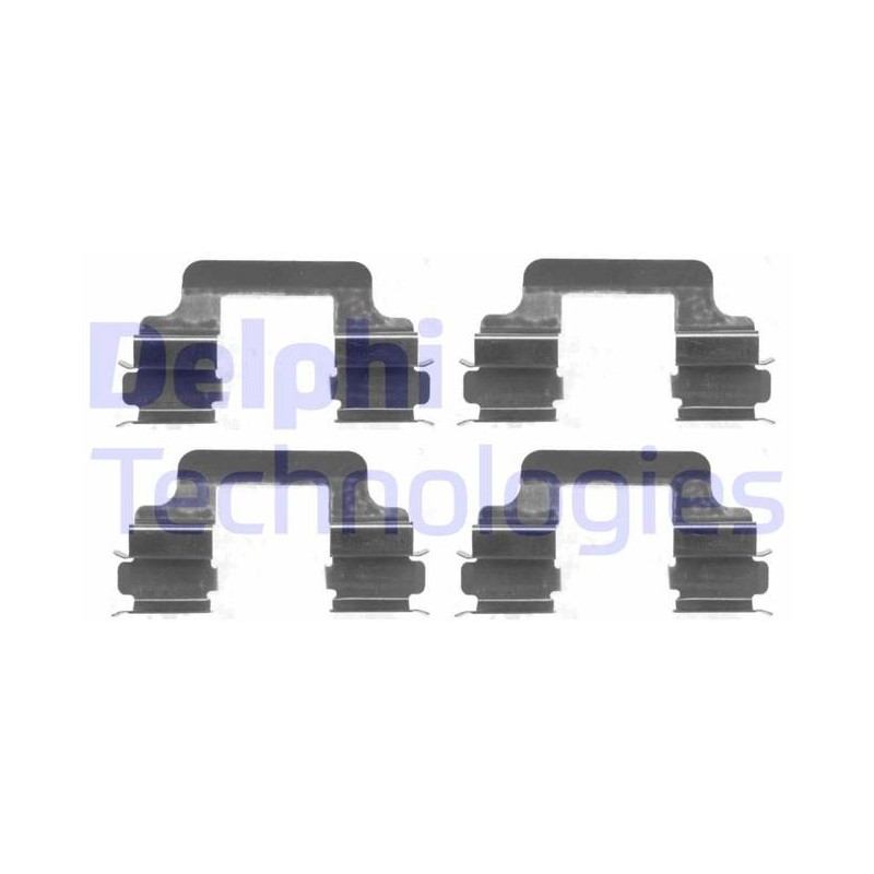 KIT ACCESSOIRES PLAQUETTES DE FREIN
