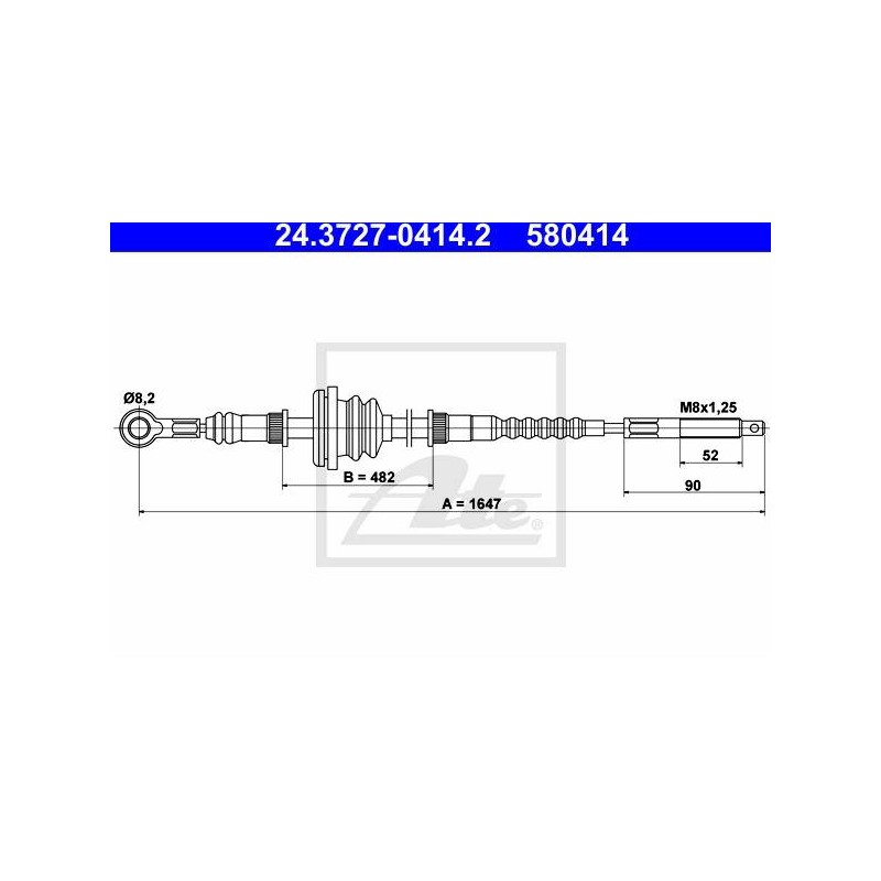 CABLE DE FREIN A MAIN