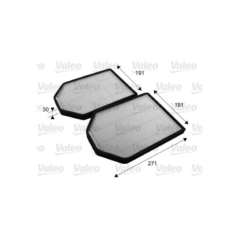 FILTRE HAB (X2) AUDI A8 (PA)