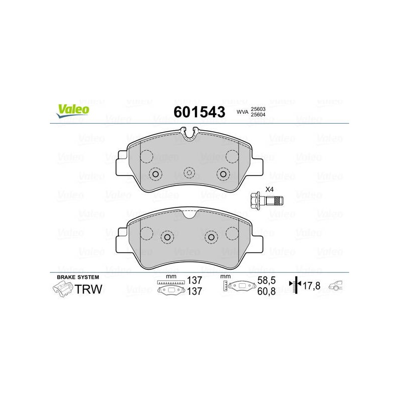 PLAQ FR FORD TRANSIT (2013 )/TOURNE